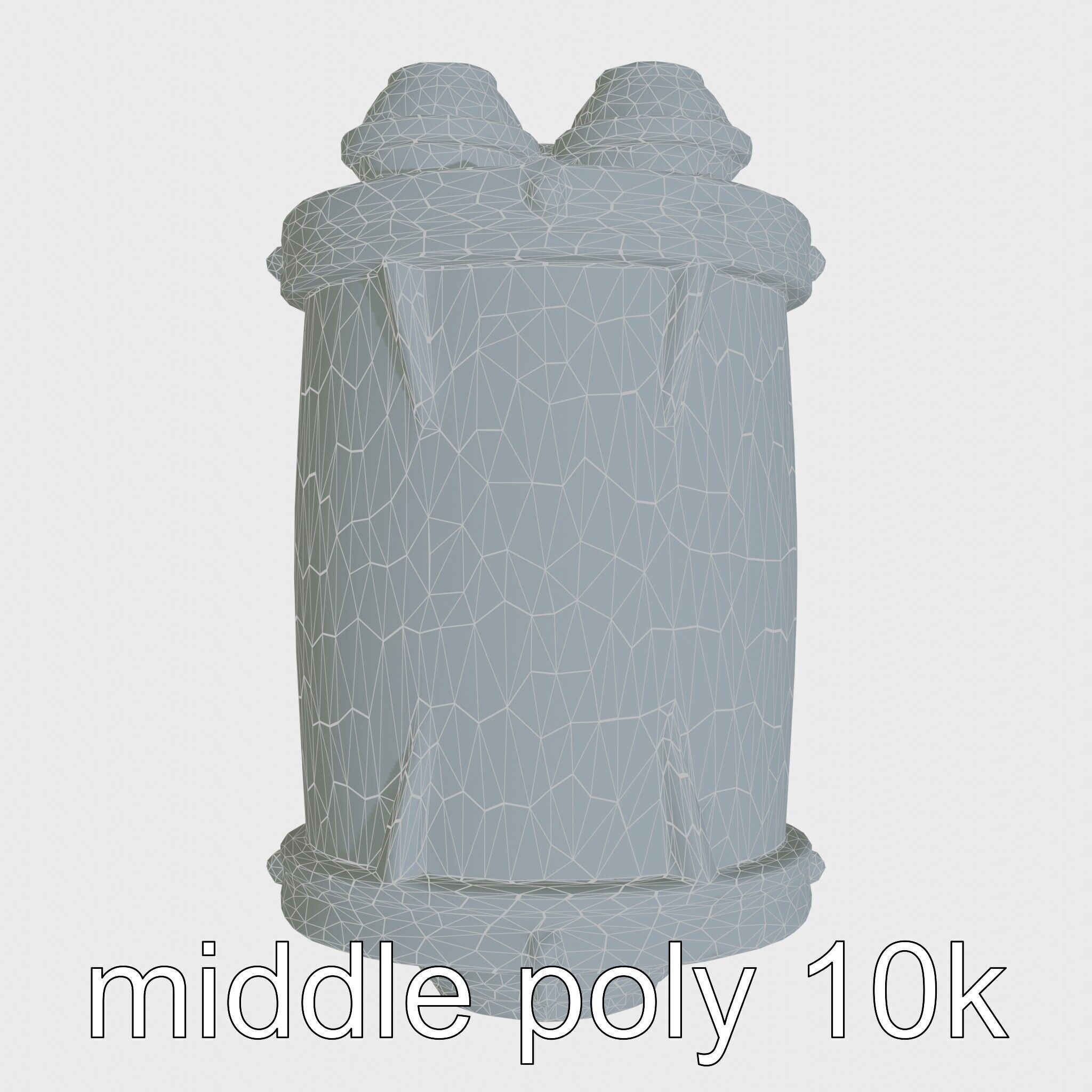 Stylized Glowing Fantasy Drum model pack Low-poly 3D model_17