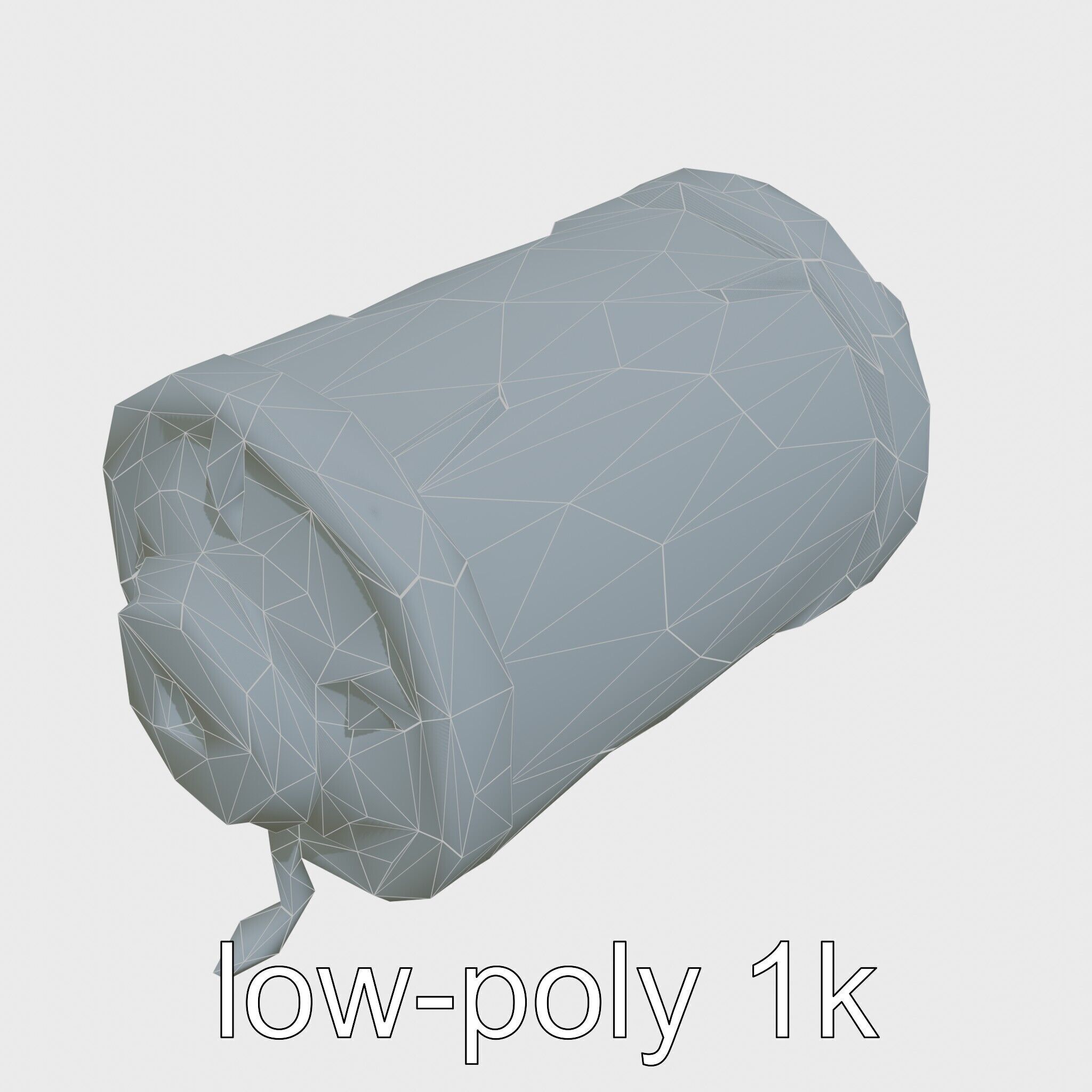 Stylized Glowing Fantasy Drum model pack Low-poly 3D model_33