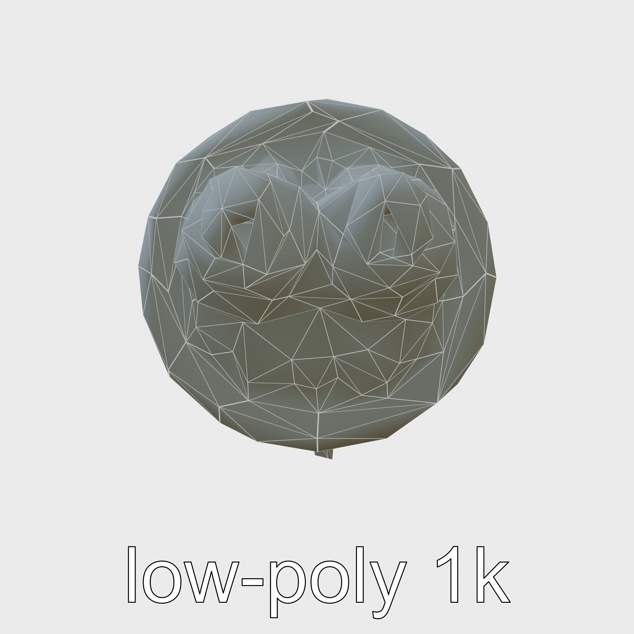 Stylized Glowing Fantasy Drum model pack Low-poly 3D model_10