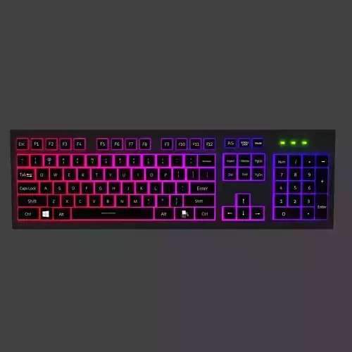 Mechanical LED Gaming Keyboard