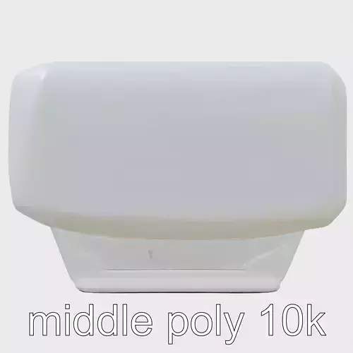 Elegant Metallic Base Diamond Mesh Grille model pack