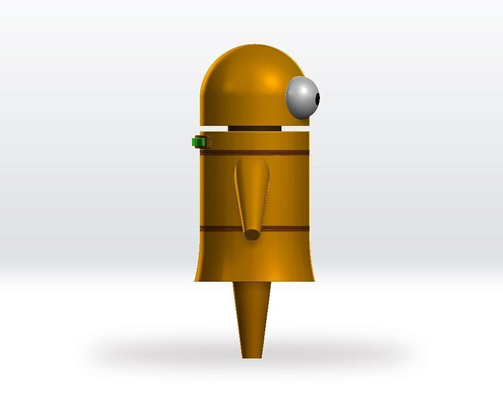 Repo Gold STL file 3D Model Character Fanart 3D print model_5