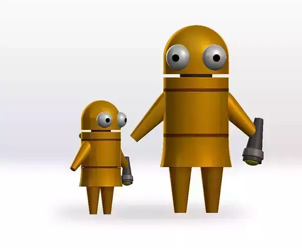 Repo Gold STL file 3D Model Character Fanart 3D print model