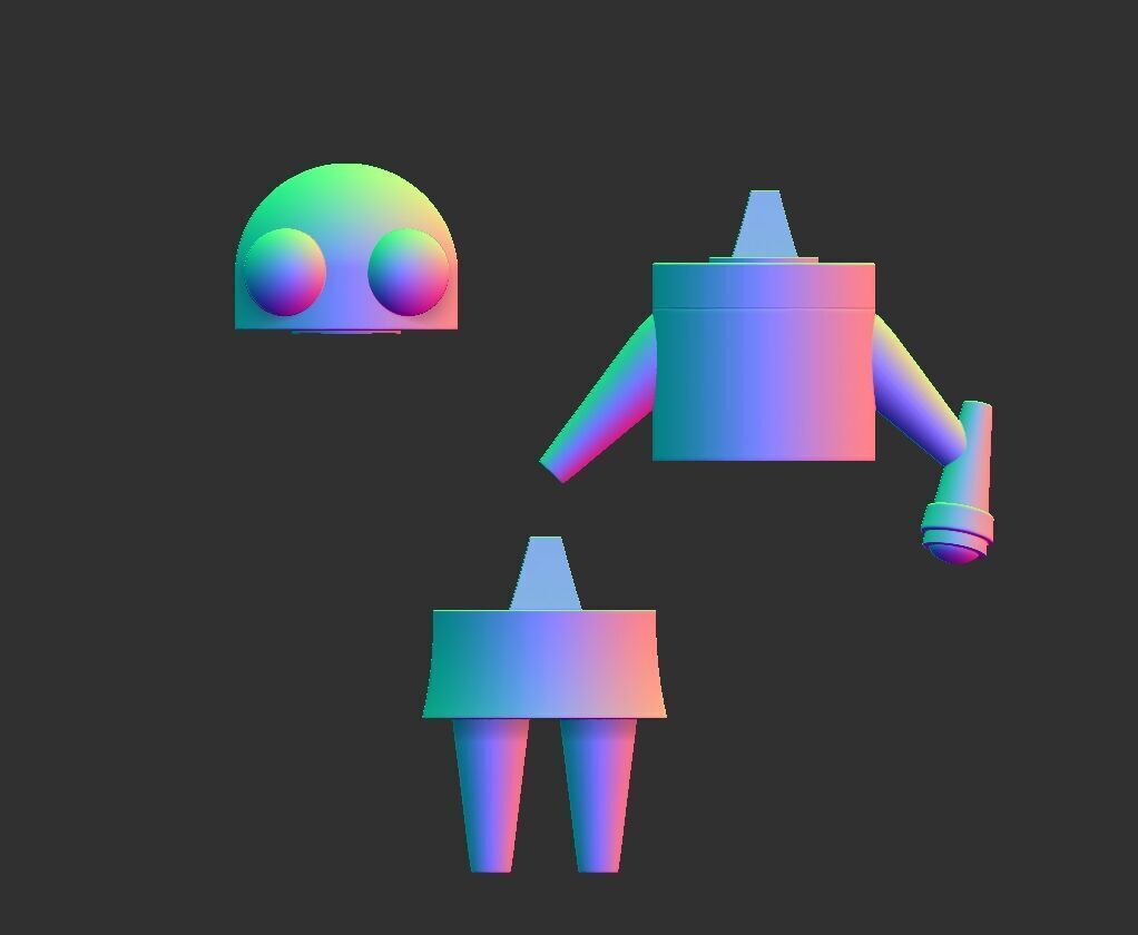 Repo Gold STL file 3D Model Character Fanart 3D print model_1