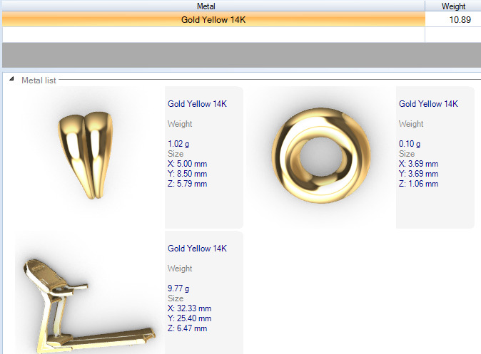 Treadmill Running  Pendant 3D print model_28