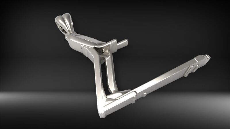 Treadmill Running  Pendant 3D print model_16