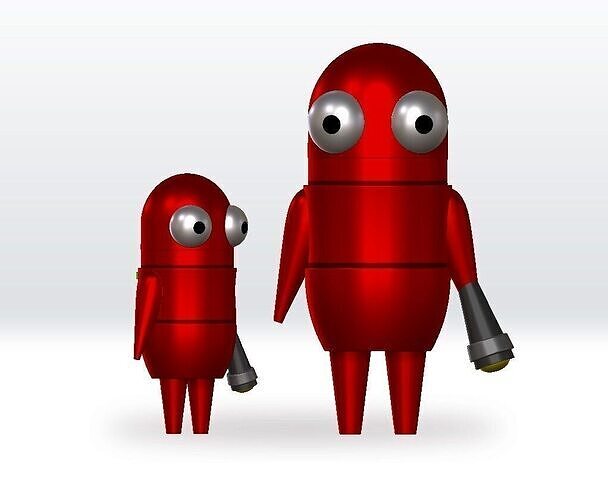 Repo Red STL file 3D Model Character Fanart 3D print model