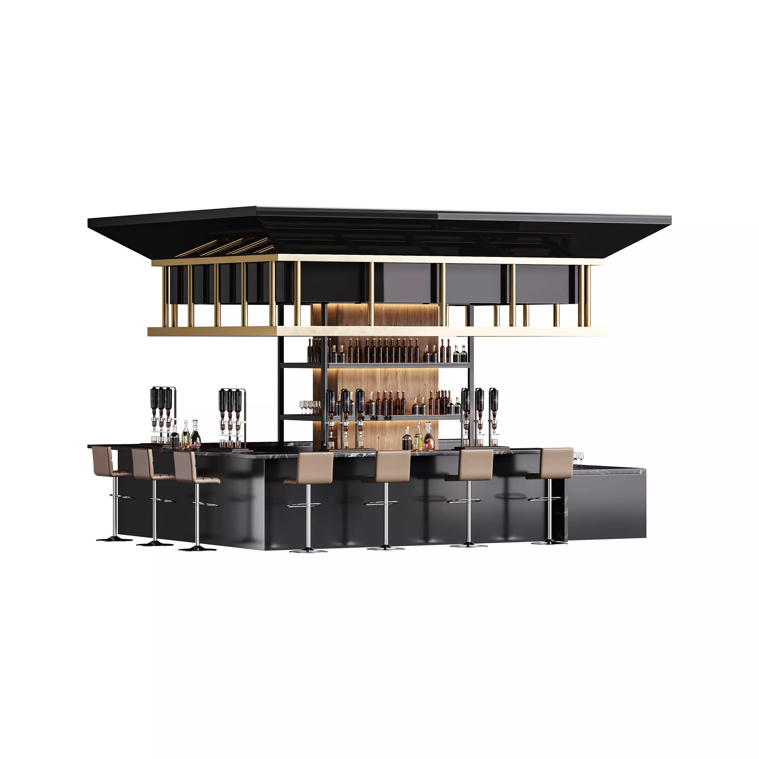 BAR 7 3D model