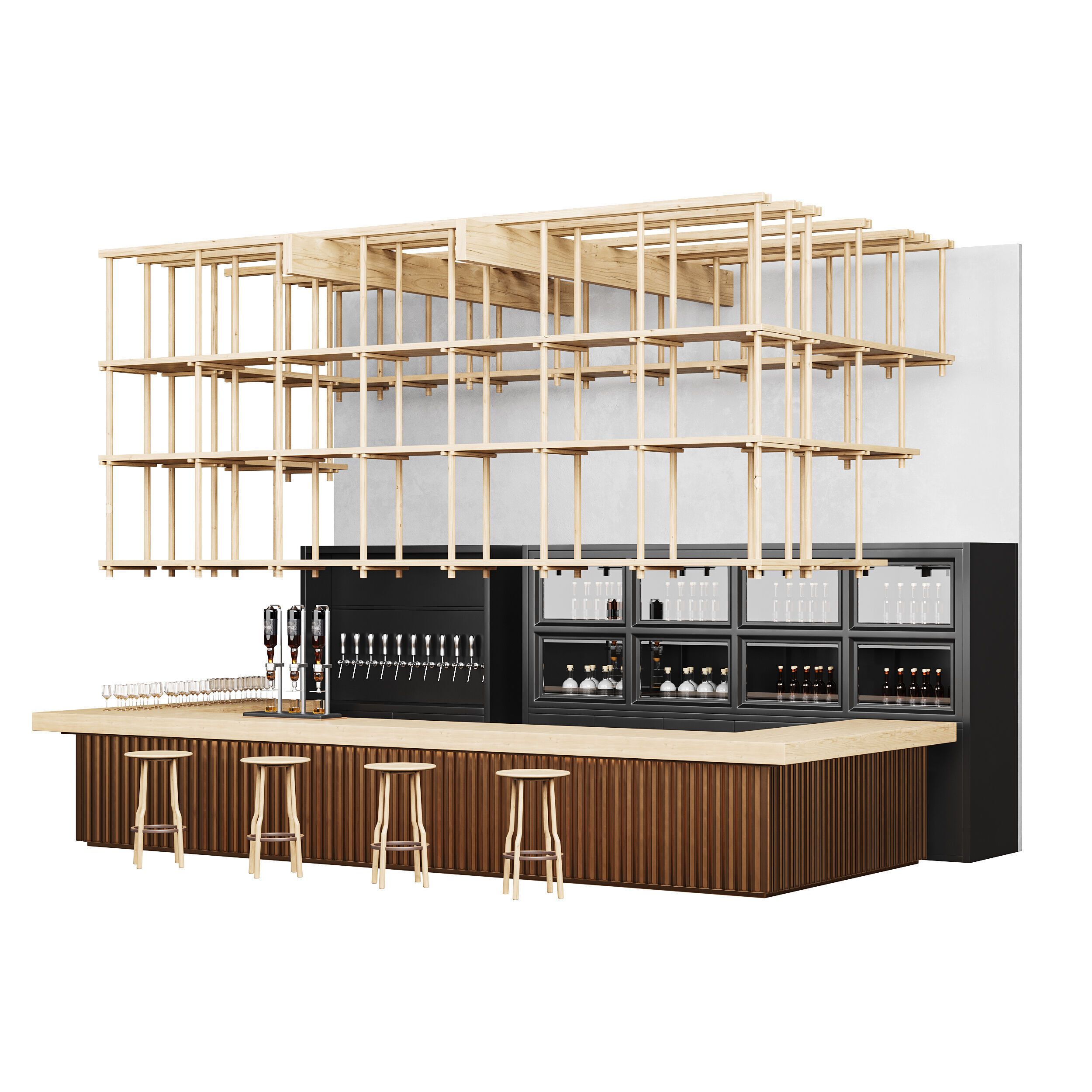 BAR 8 3D model_4