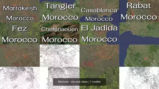 Morocco - city and urban