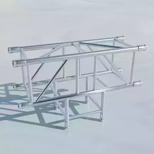 Standard Truss Square Connection 3 Low-poly 3D model
