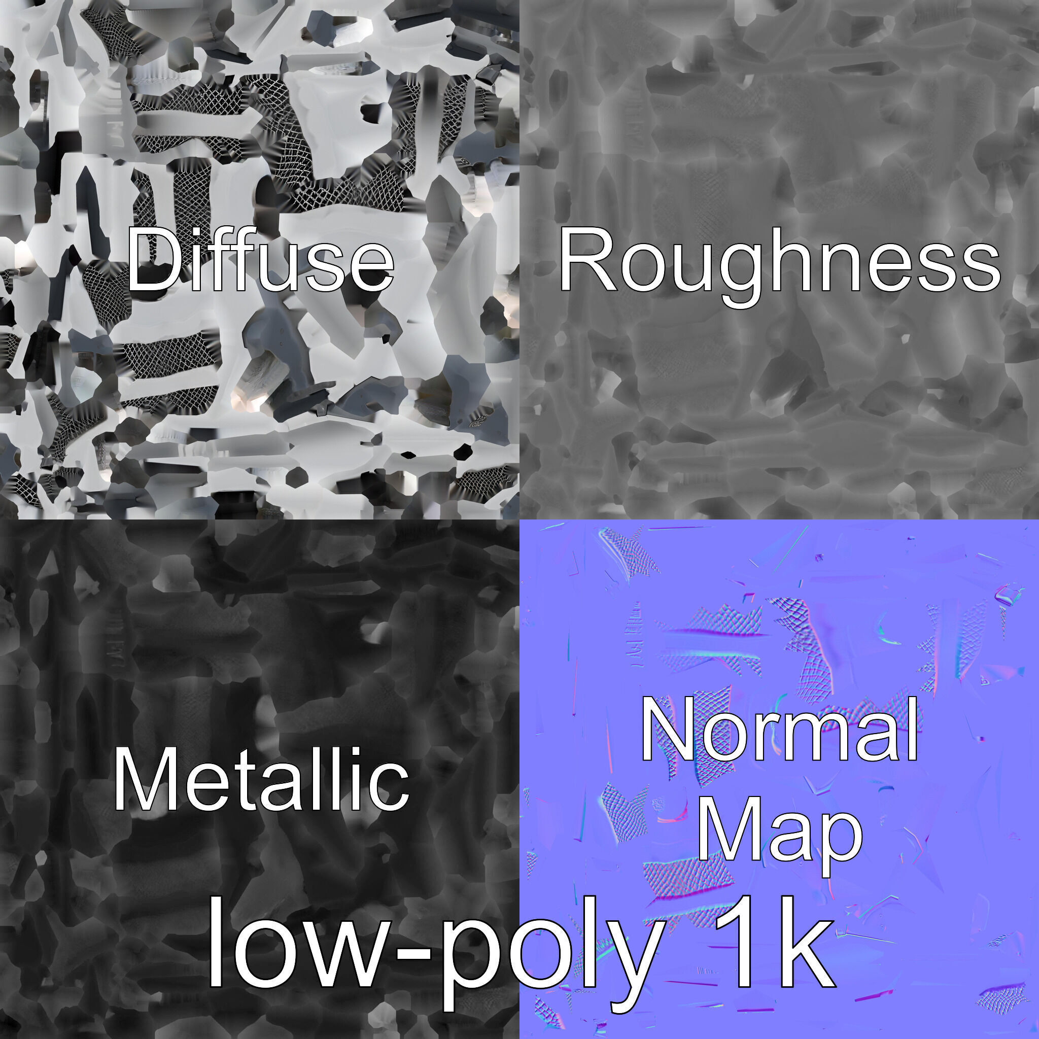 Gaming Microphone Concept Diamond Patterned model pack Texture_4