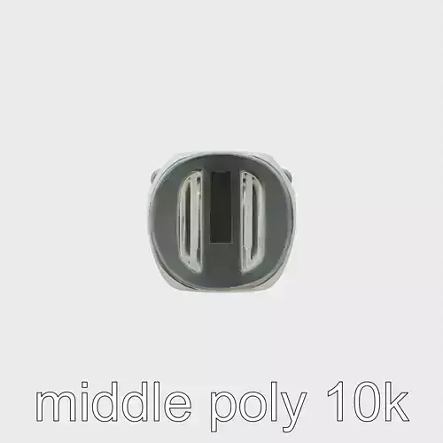 Gaming Microphone Concept Diamond Patterned model pack