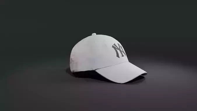 NY Yanks Baseball Cap White