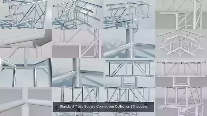Standard Truss Square Connection Collection 