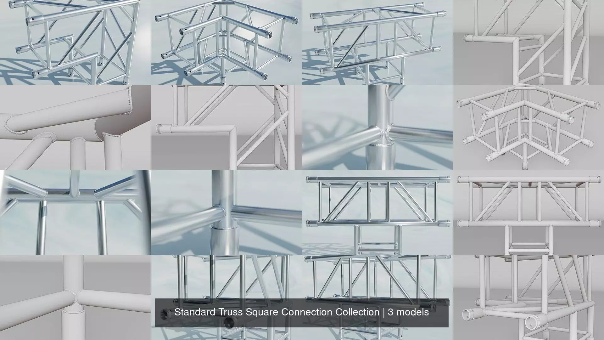 Standard Truss Square Connection Collection _0