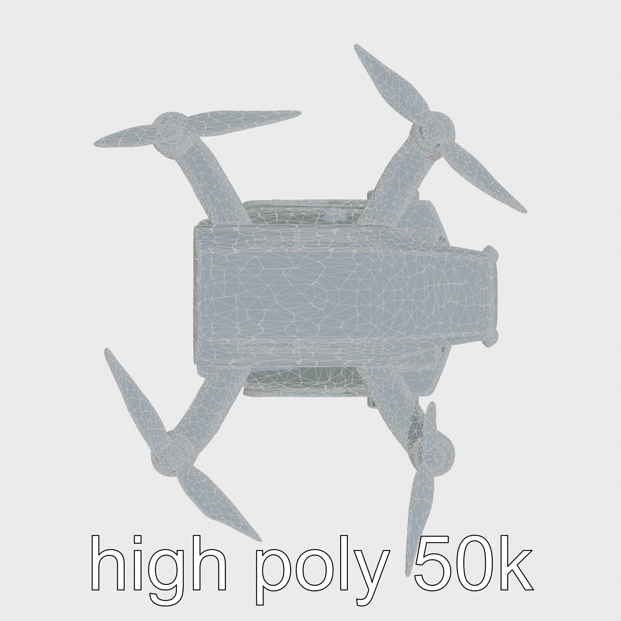 Eco Sweeper Drone model pack Low-poly 3D model_23