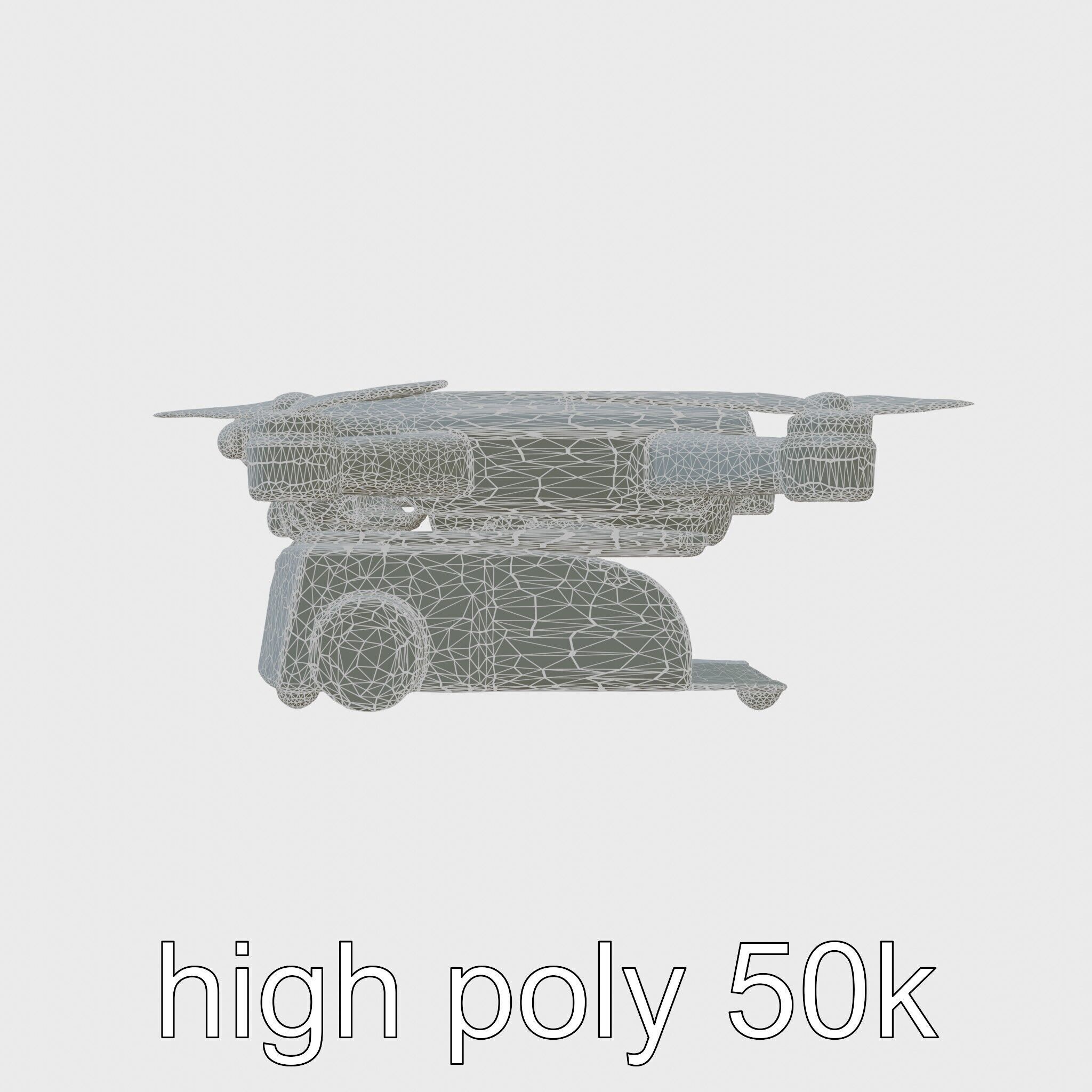 Eco Sweeper Drone model pack Low-poly 3D model_8