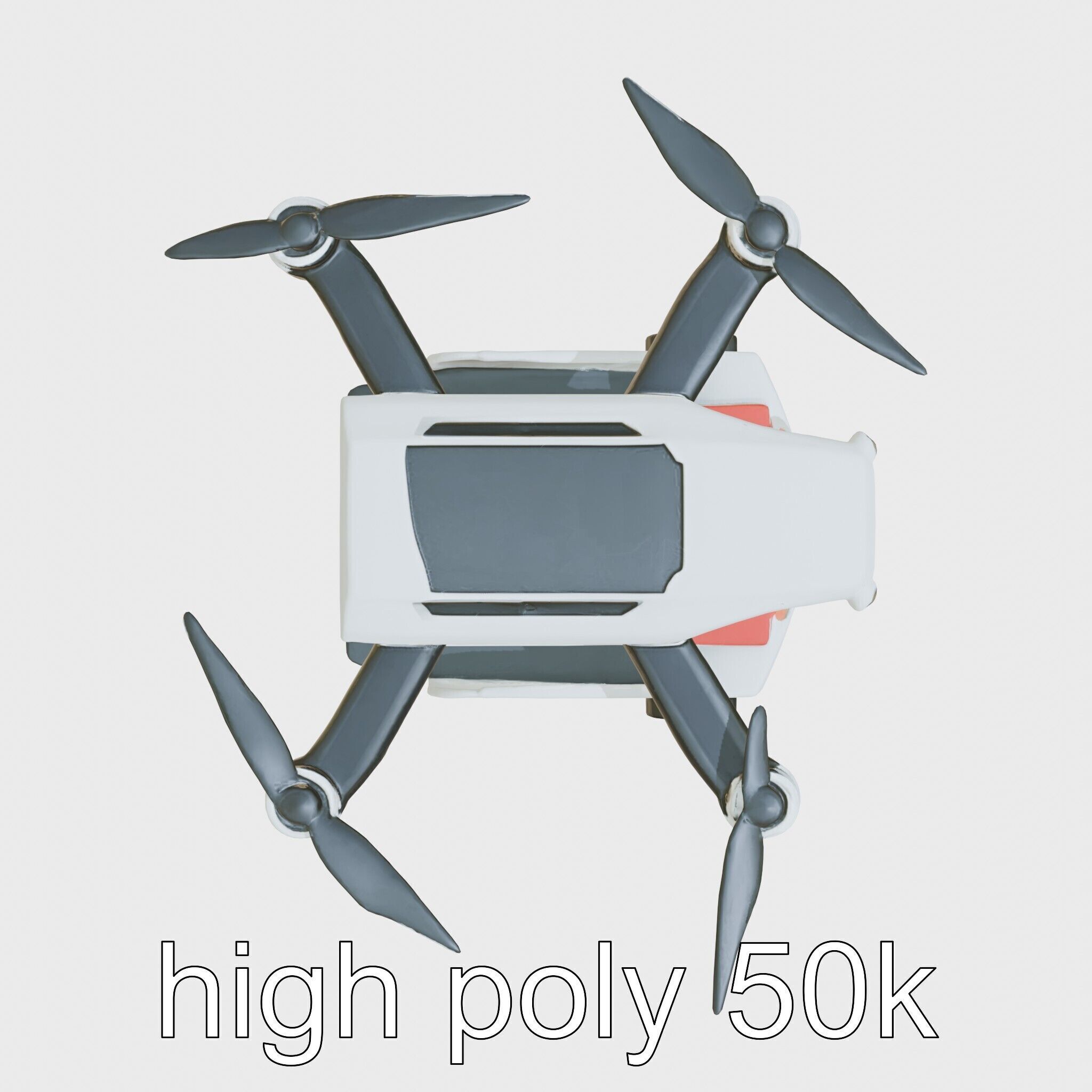Eco Sweeper Drone model pack Low-poly 3D model_31