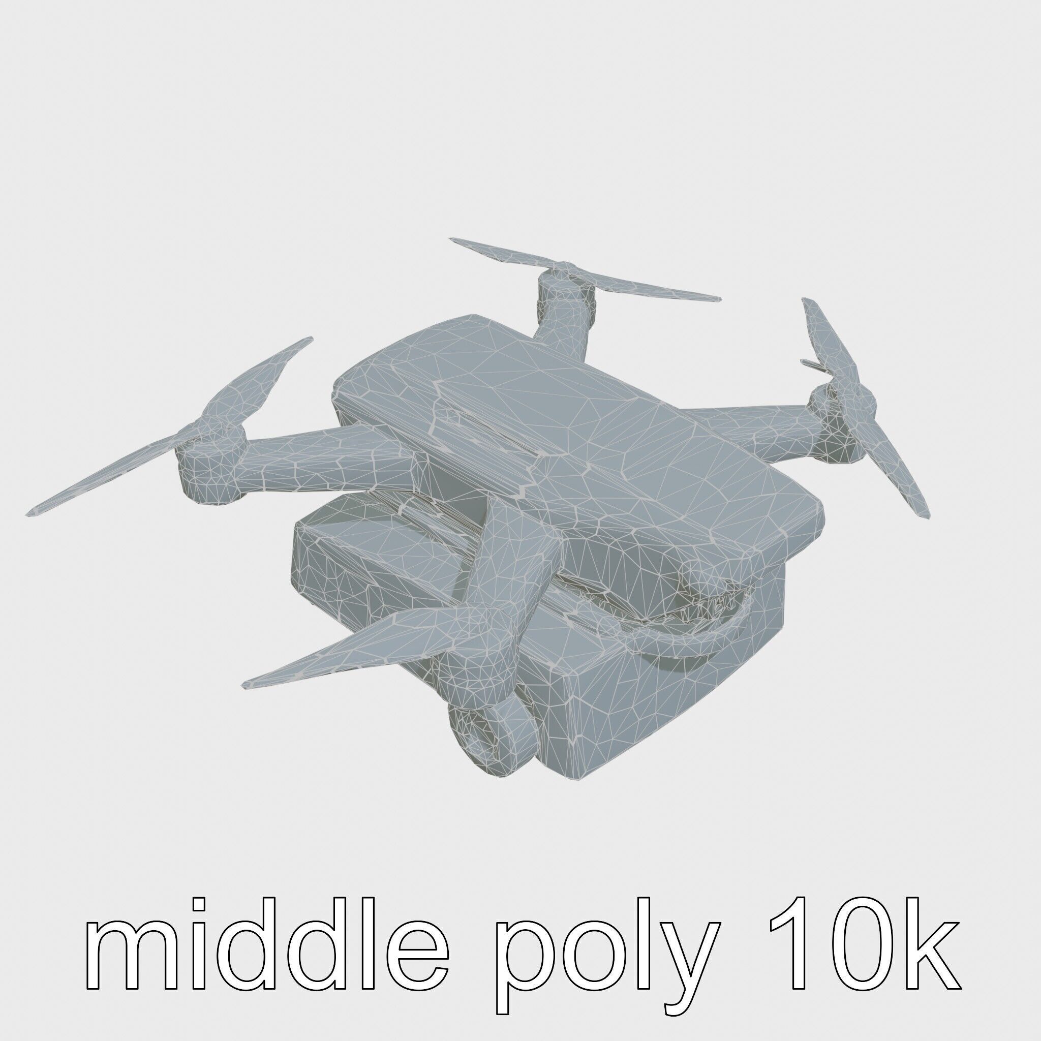 Eco Sweeper Drone model pack Low-poly 3D model_30