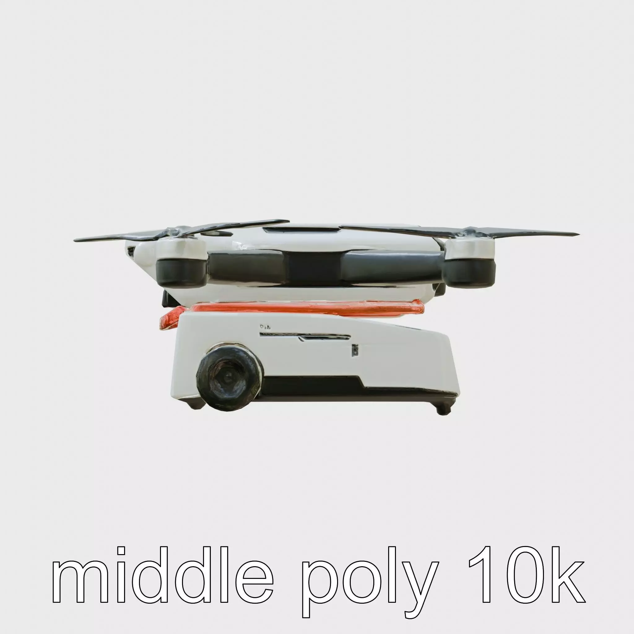 Eco Sweeper Drone model pack Low-poly 3D model_0