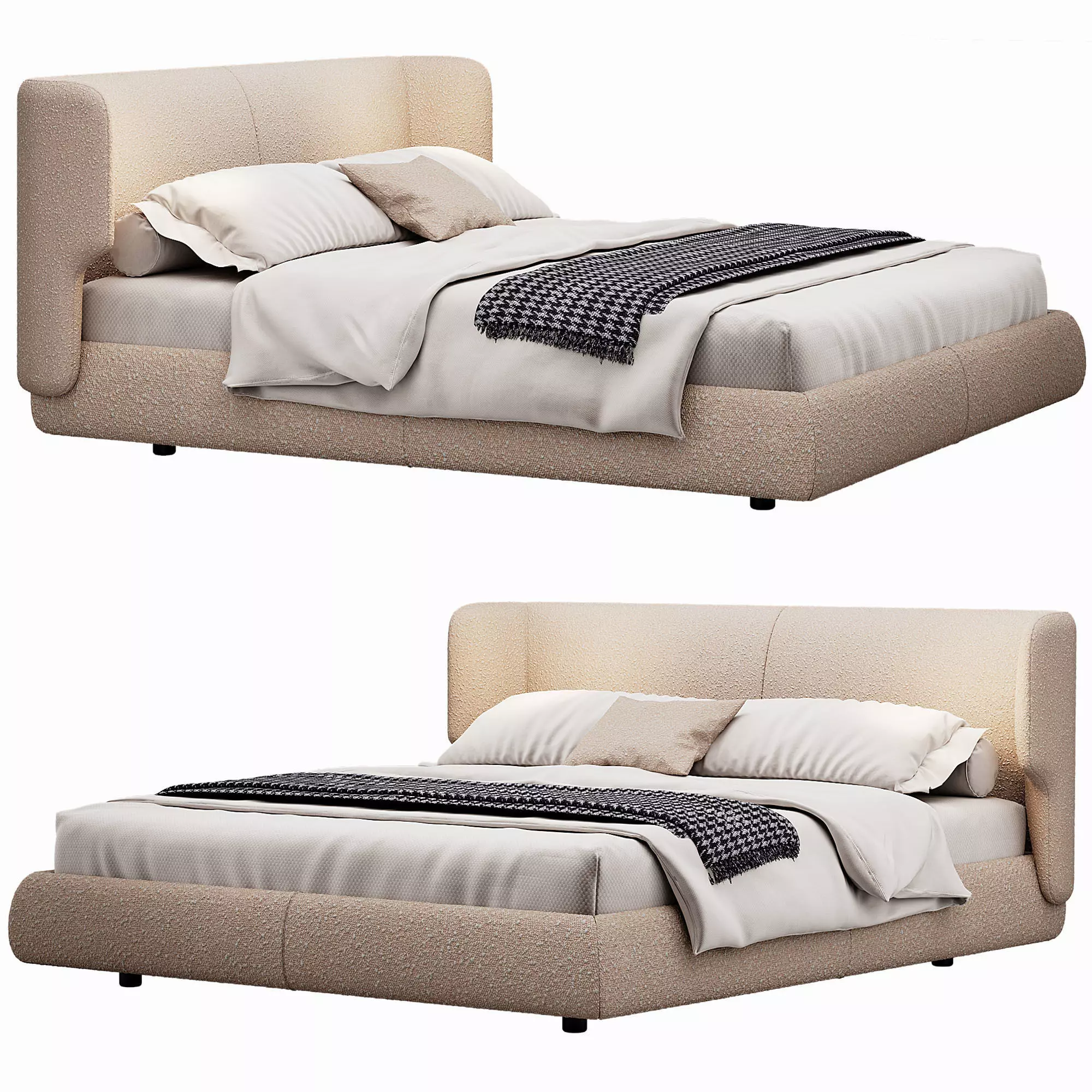 Claire Bed by Ditreitalia 3D model