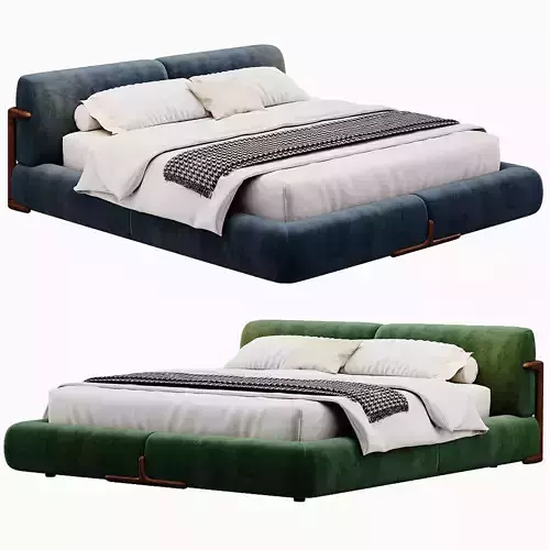KLEM Bed By Porada