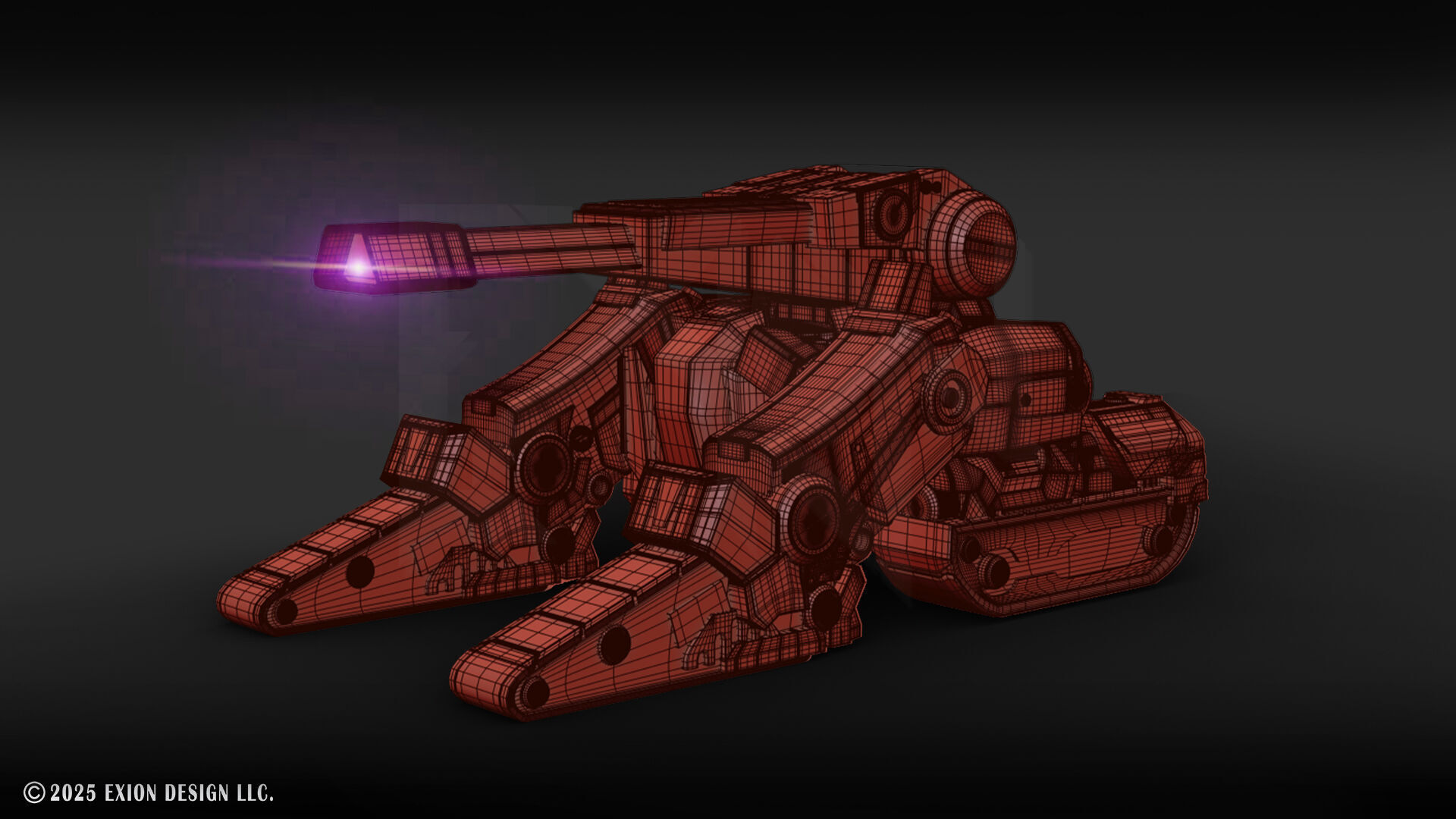 Transformers One Megatron Cybertron Tank Form 3D model_2