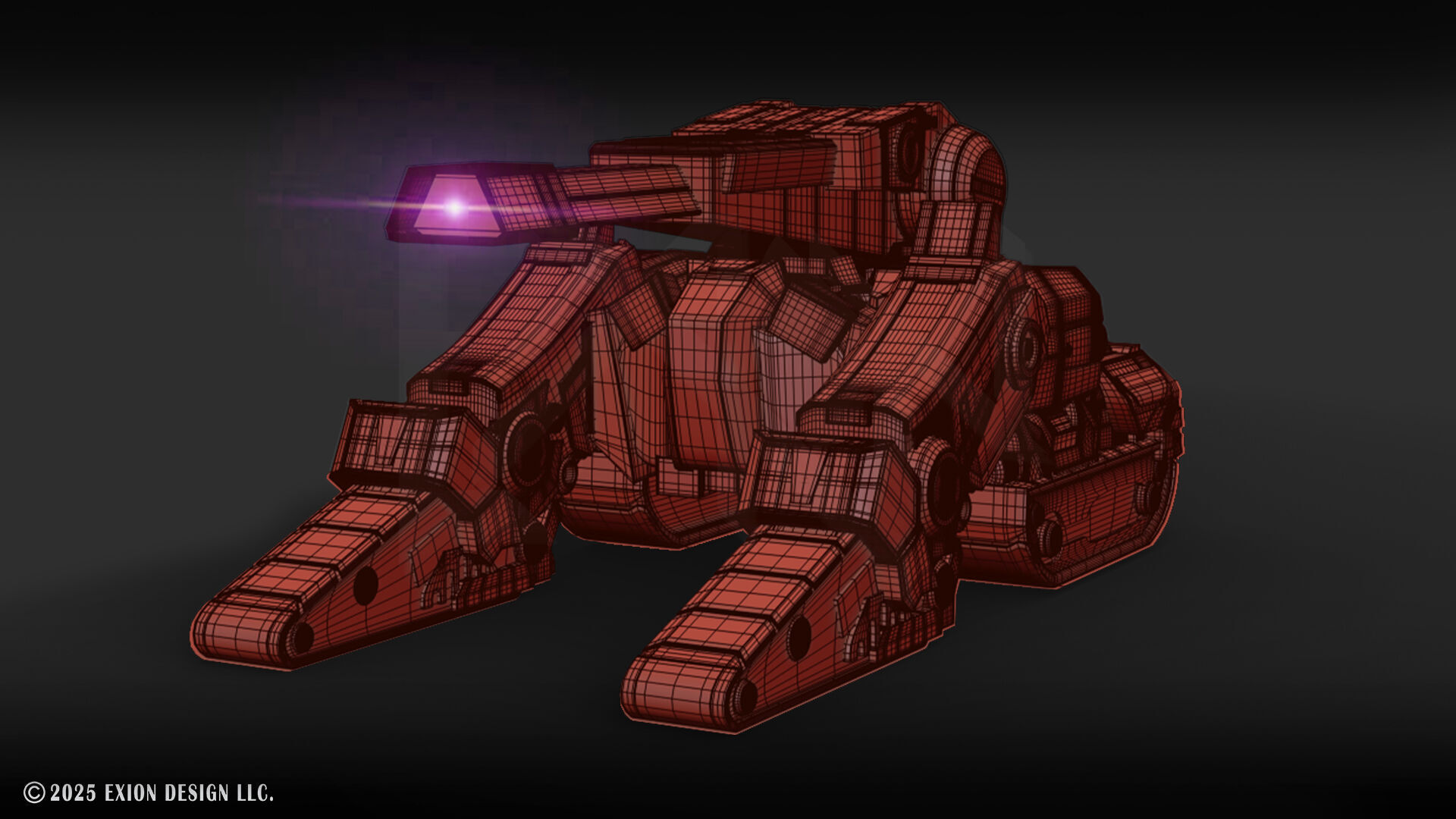 Transformers One Megatron Cybertron Tank Form 3D model_4