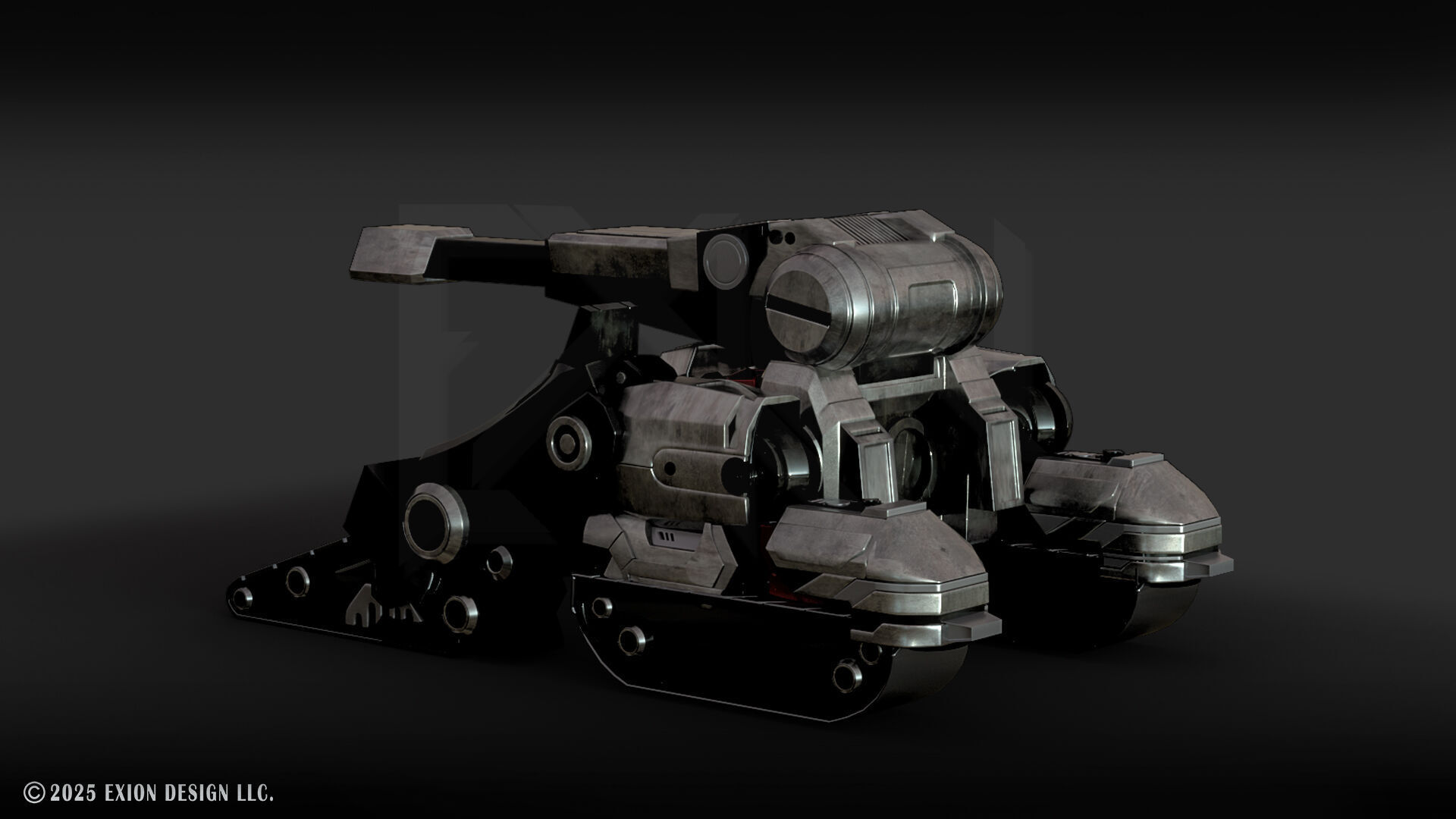 Transformers One Megatron Cybertron Tank Form 3D model_5