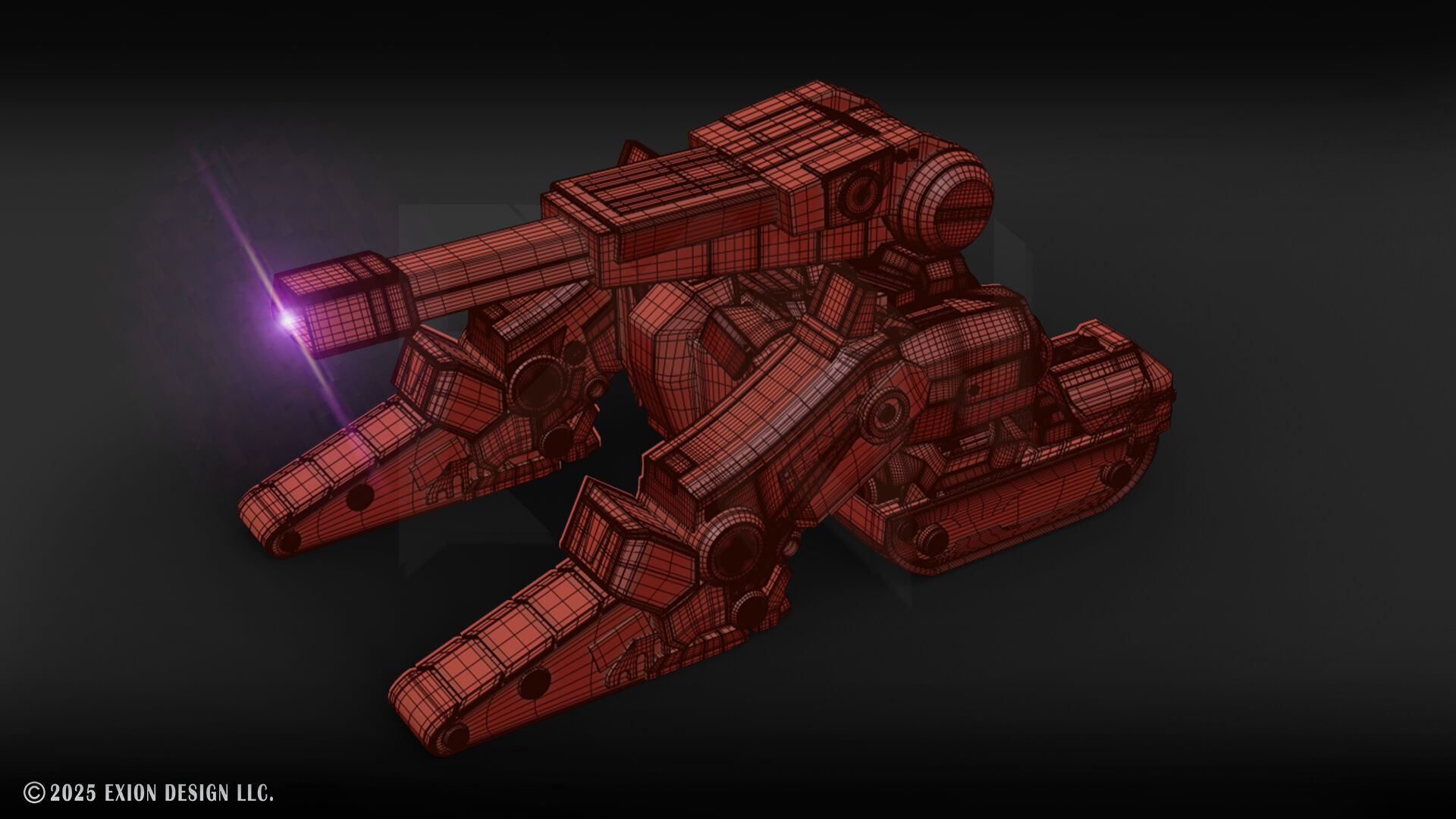 Transformers One Megatron Cybertron Tank Form 3D model_8