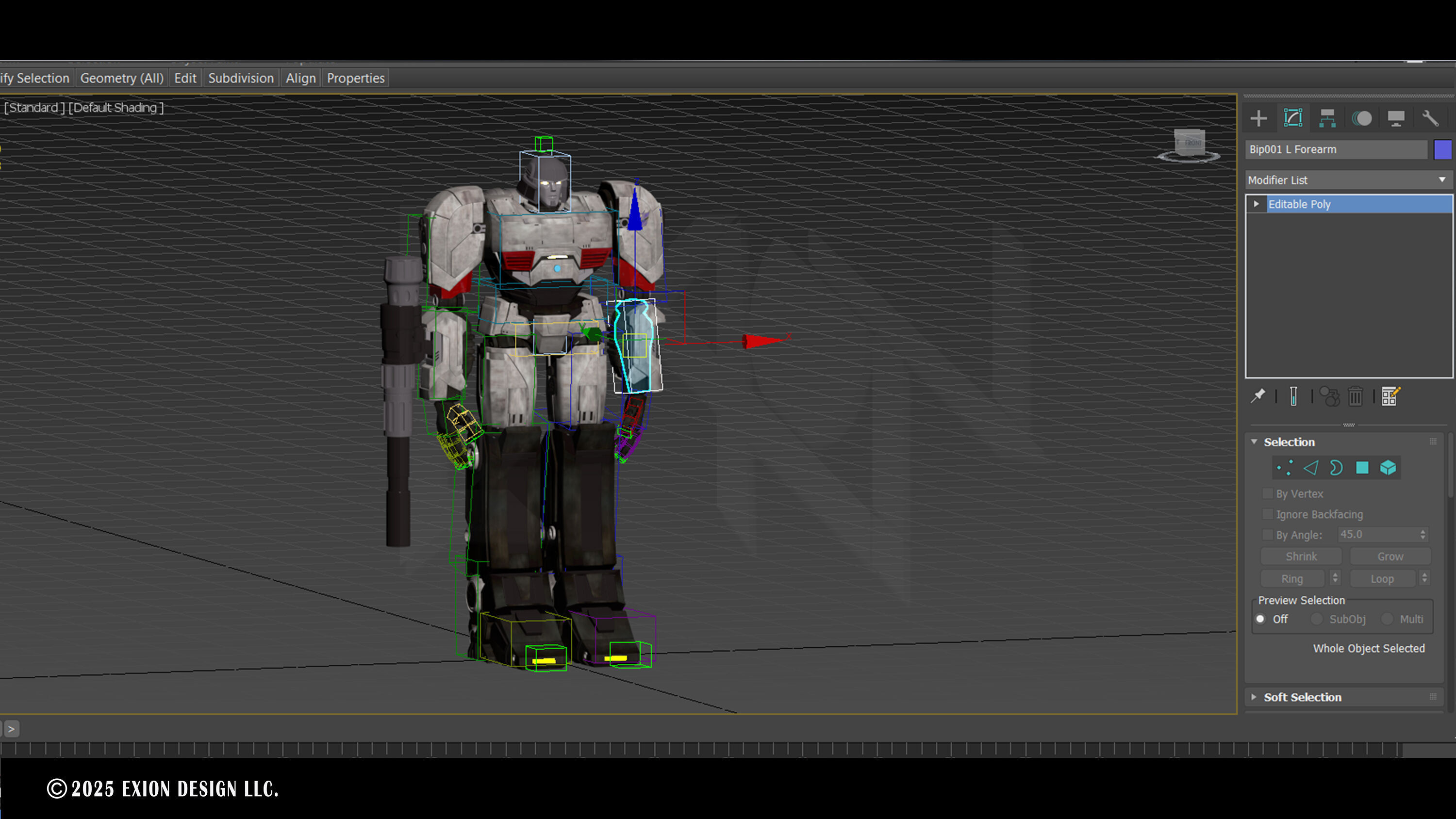 Transformers One Megatron D16 3D model_12