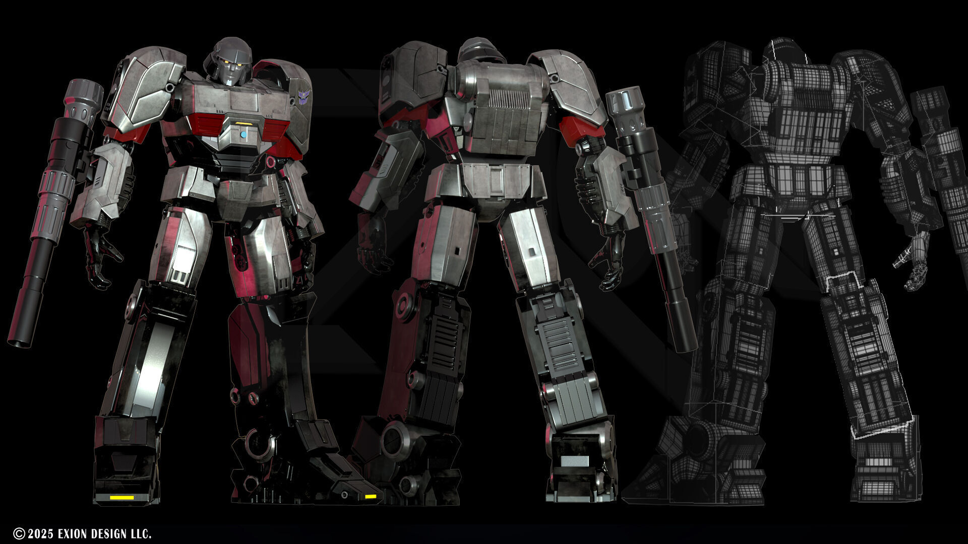 Transformers One Megatron D16 3D model_4