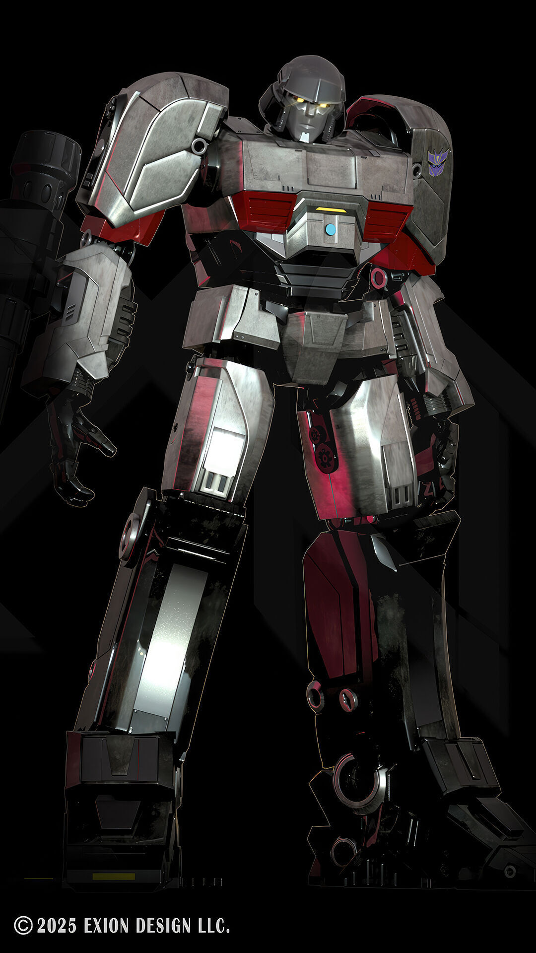 Transformers One Megatron D16 3D model_2