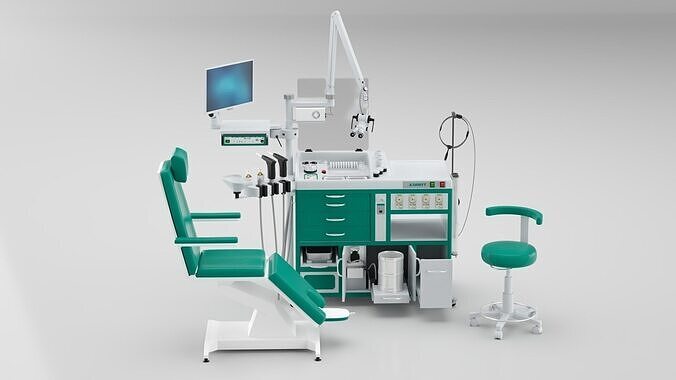 Dentists Workplace 3D model