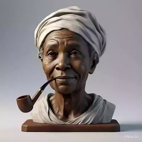 Preta Velha umbanda 3D print model