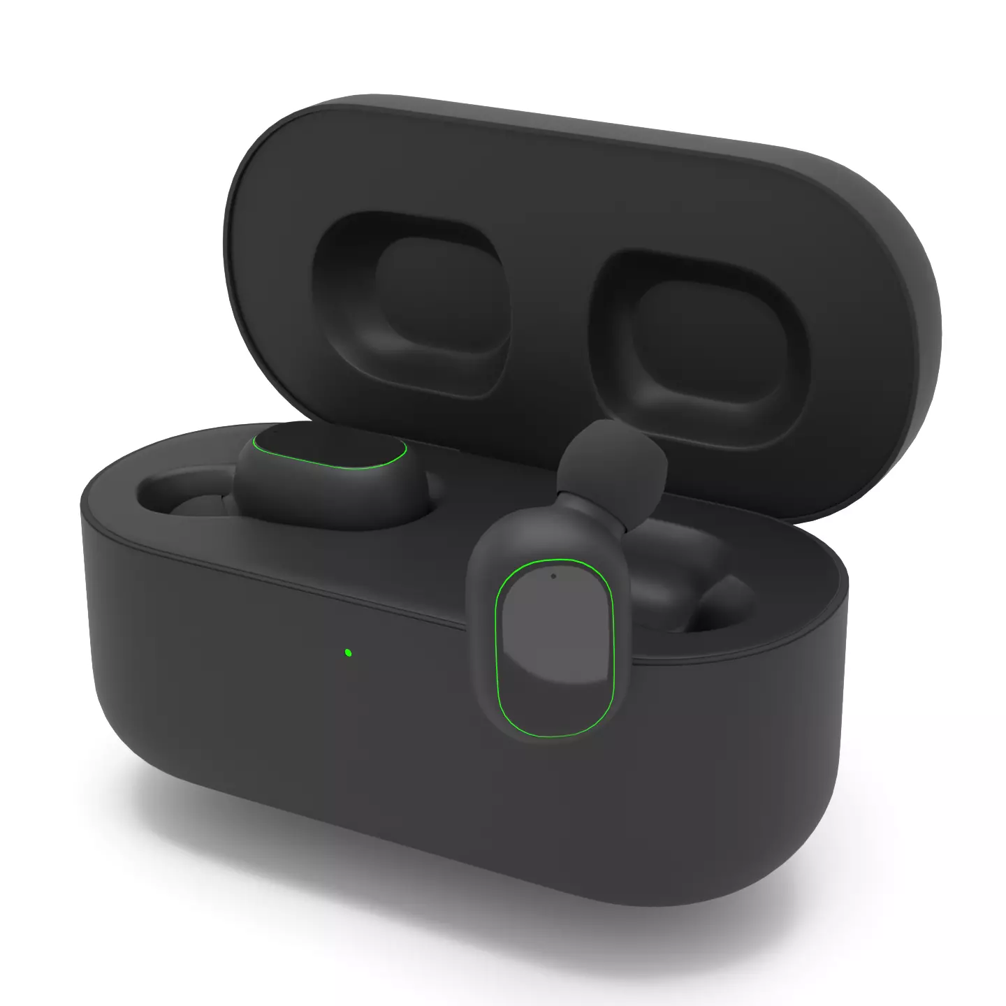 Wireless Earbuds or Earphones 3D model_0