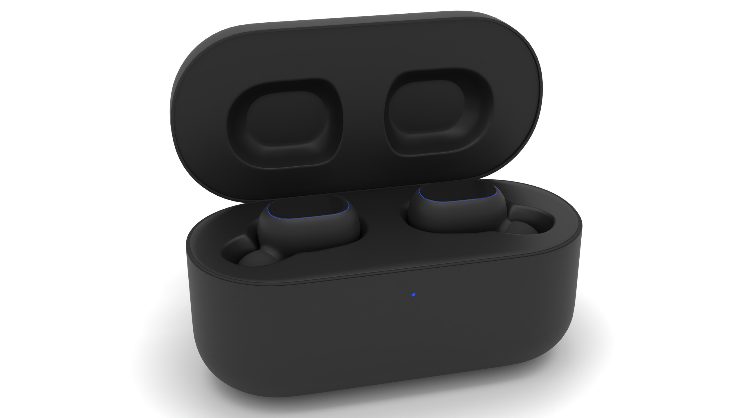 Wireless Earbuds or Earphones 3D model_2