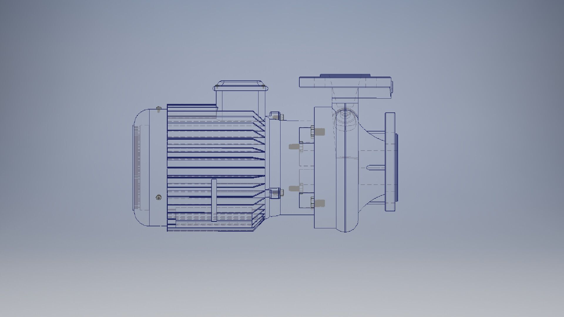 Water Pump 3d model 3D model_10