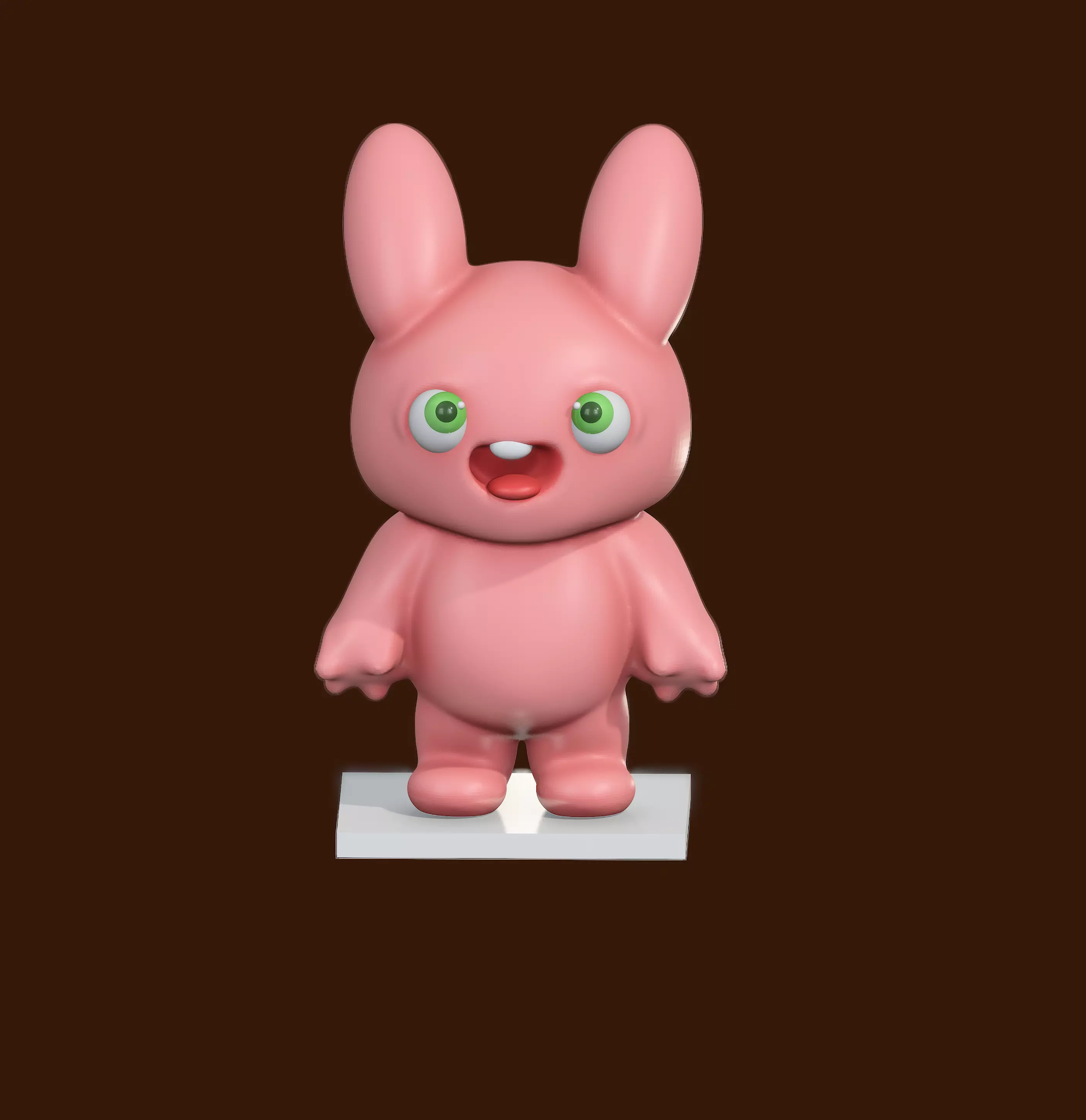 Silly Rabbit 3D print model