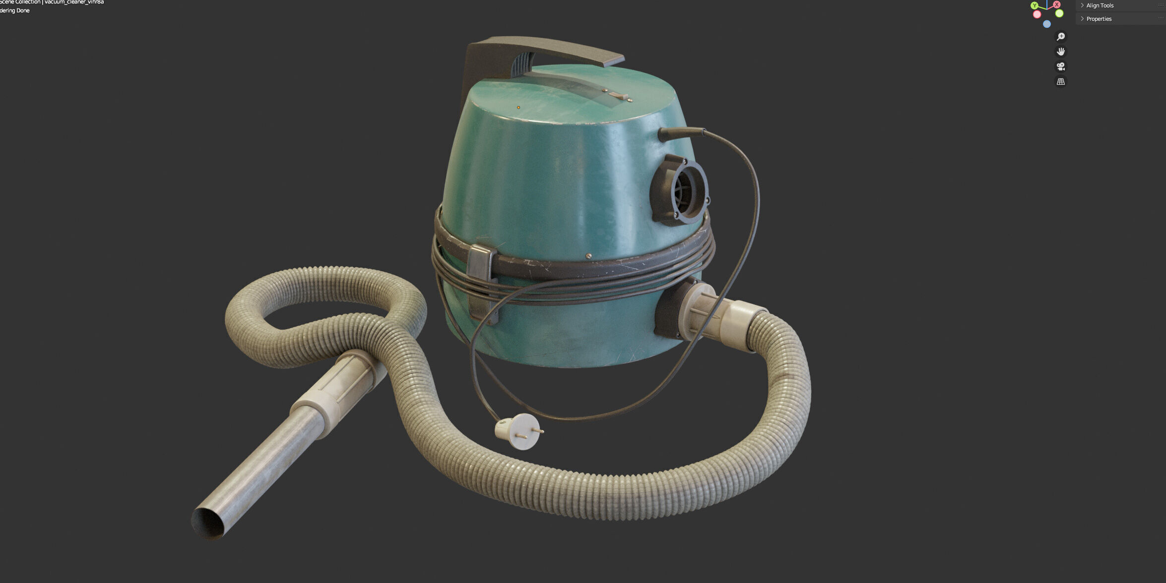 Vacuum cleaner Vikhr 8A 3D model_18