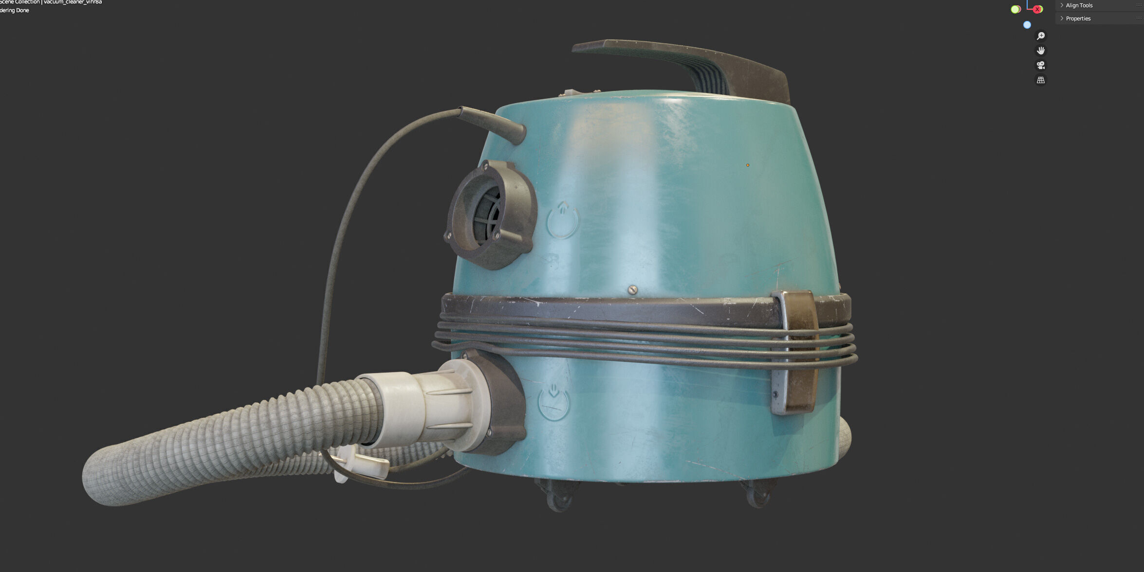 Vacuum cleaner Vikhr 8A 3D model_22