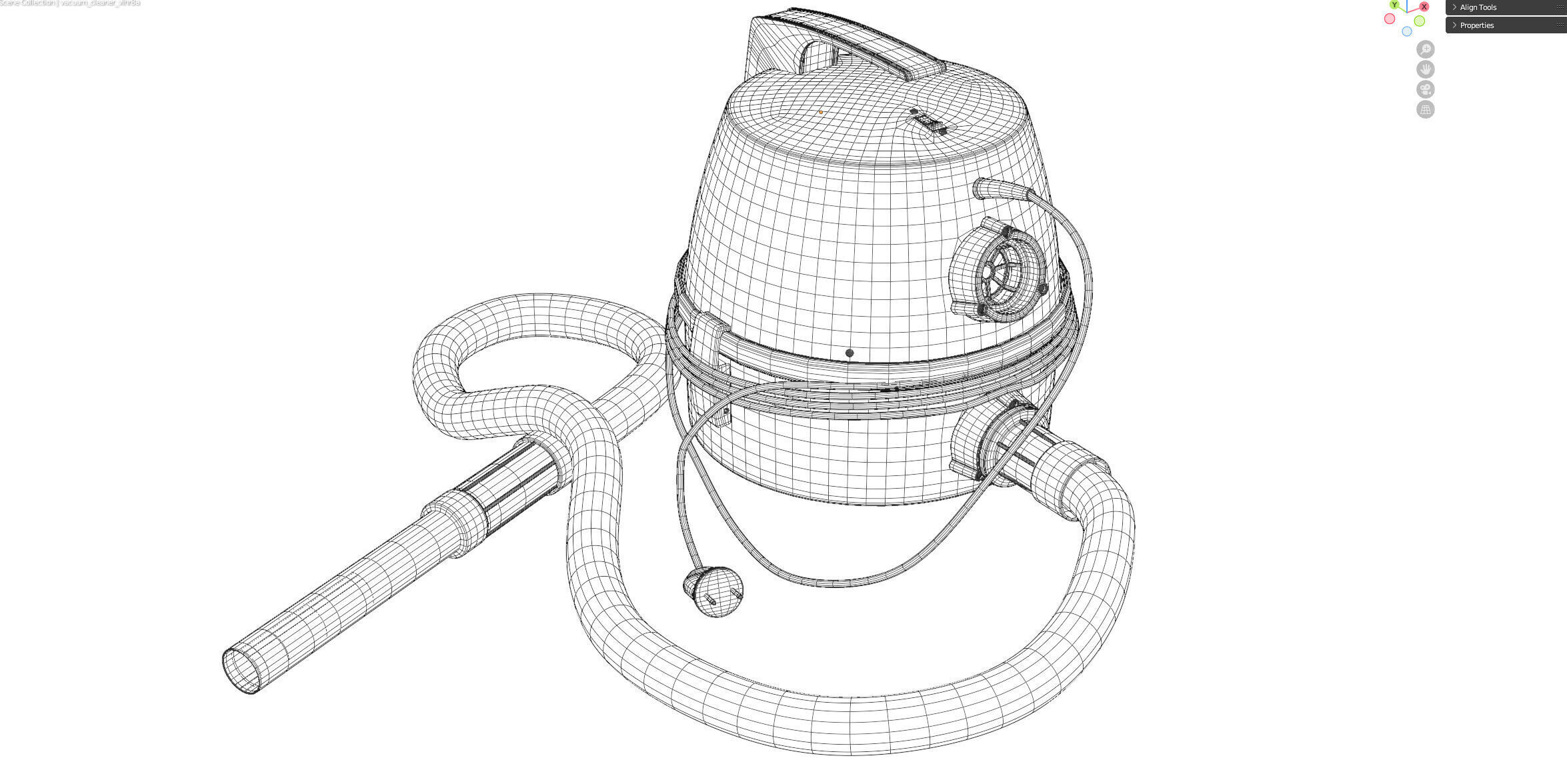 Vacuum cleaner Vikhr 8A 3D model_27