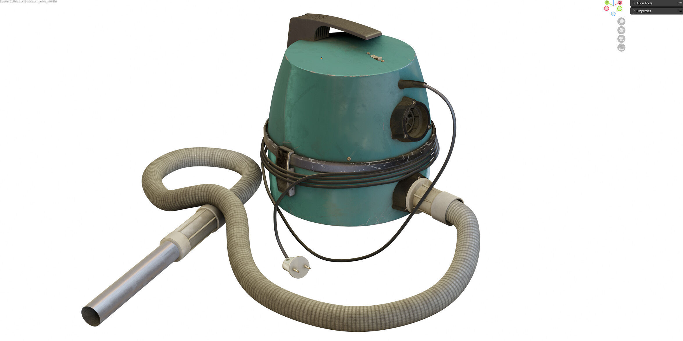 Vacuum cleaner Vikhr 8A 3D model_12