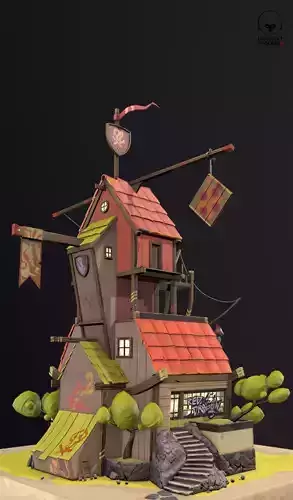 Stylish small house