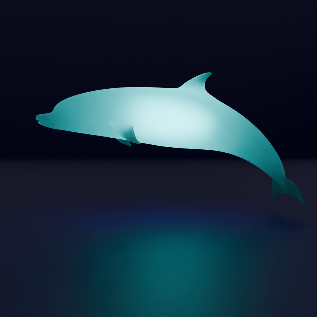 Indirect lighting for large marine creatures 3D model_1