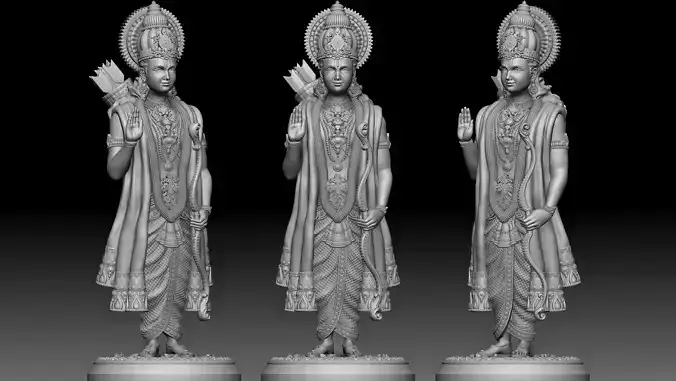 Ram ji 3D print model 3D print model