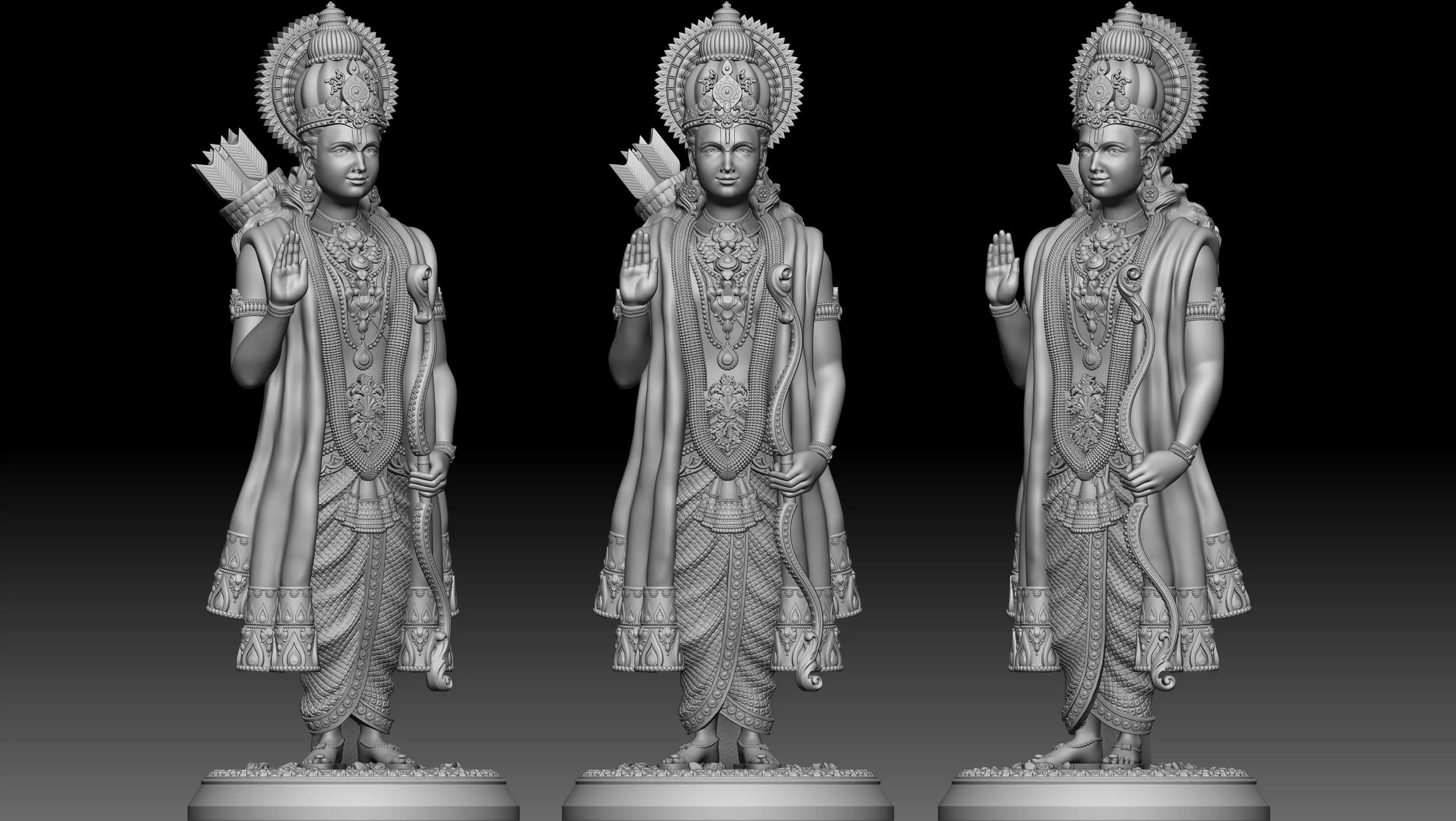 Ram ji 3D print model 3D print model_0