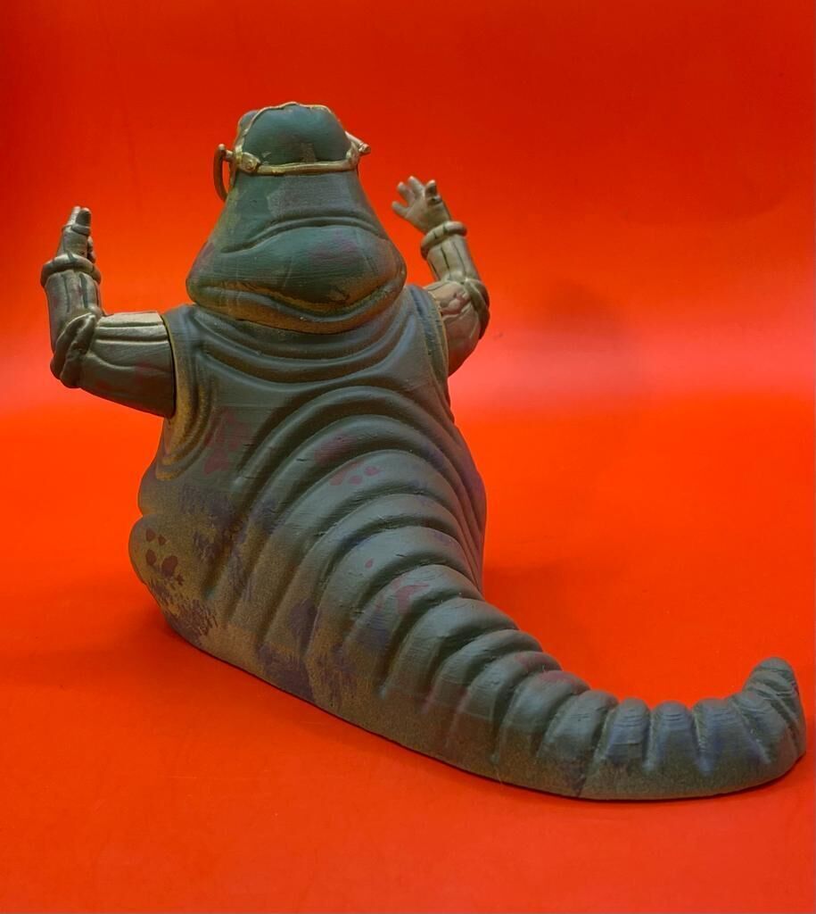 Clone wars Gorga the hutt 3D print model_6
