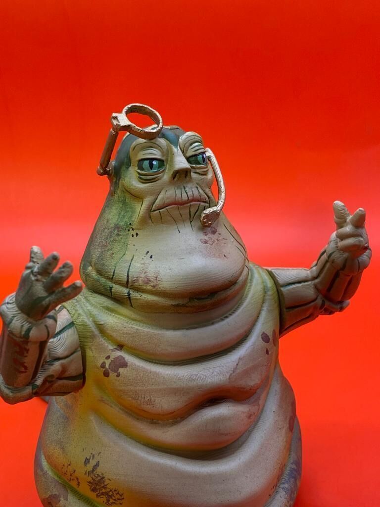 Clone wars Gorga the hutt 3D print model_4